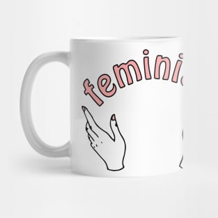 feminist doodle Mug